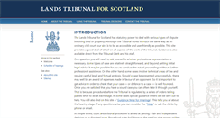 Desktop Screenshot of lands-tribunal-scotland.org.uk